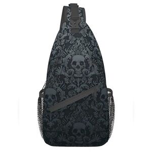 Skull All Over Print Slingbag​